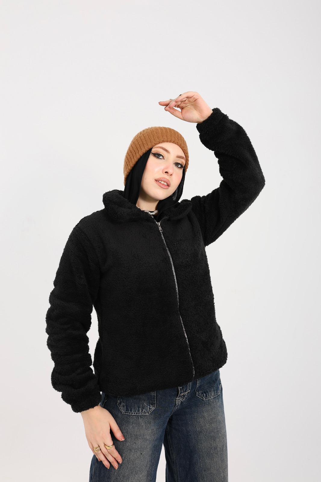 جاكيت فرو ناعم